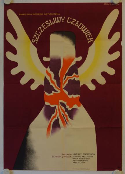 O Lucky Man! original release polish movie poster